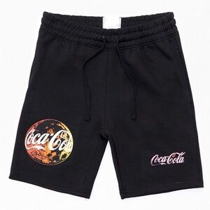 NWT! Coca Cola By PacSun New World Sweat Shorts - Size Large